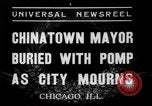 Standbild Frank Moy's Funeral Chicago Illinois USA, 1937, aus Sekunde 10 historischem Filmmaterial Videoclip 65675046689