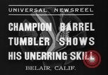 Standbild Georges Suzanne Bel Air California USA, 1937, aus Sekunde 3 historischem Filmmaterial Videoclip 65675046694