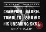 Standbild Georges Suzanne Bel Air California USA, 1937, aus Sekunde 6 historischem Filmmaterial Videoclip 65675046694