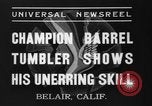 Standbild Georges Suzanne Bel Air California USA, 1937, aus Sekunde 7 historischem Filmmaterial Videoclip 65675046694