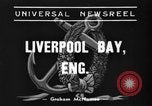 Standbild HMS Thetis submarine Rettungsaktion Liverpool Bay England, 1939, aus Sekunde 8 historischem Filmmaterial Videoclip 65675046698