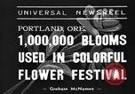 Standbild Rosaria pageant und Parade Portland Oregon USA, 1939, aus Sekunde 3 historischem Filmmaterial Videoclip 65675046700