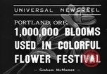 Standbild Rosaria pageant und Parade Portland Oregon USA, 1939, aus Sekunde 5 historischem Filmmaterial Videoclip 65675046700