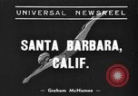 Immagine di I tuffatori olimpici Ruth salto e Marjorie Gestriug Santa Barbara California USA, 1939, secondo 3 filmato di repertorio 65675046702