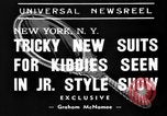 Immagine di Kids Fashion show New York United States USA, 1939, secondo 5 filmato di repertorio 65675046708
