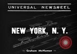 Image of English figure skater, Hazel Franklin, performs at Rockefeller ice rin Manhattan New York City USA, 1939, second 7 stock footage video 65675046714