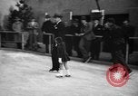 Image of English figure skater, Hazel Franklin, performs at Rockefeller ice rin Manhattan New York City USA, 1939, second 15 stock footage video 65675046714