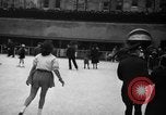 Image of English figure skater, Hazel Franklin, performs at Rockefeller ice rin Manhattan New York City USA, 1939, second 30 stock footage video 65675046714