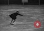 Image of English figure skater, Hazel Franklin, performs at Rockefeller ice rin Manhattan New York City USA, 1939, second 47 stock footage video 65675046714