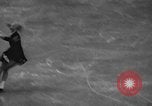 Image of English figure skater, Hazel Franklin, performs at Rockefeller ice rin Manhattan New York City USA, 1939, second 48 stock footage video 65675046714