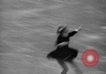 Image of English figure skater, Hazel Franklin, performs at Rockefeller ice rin Manhattan New York City USA, 1939, second 49 stock footage video 65675046714
