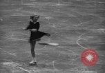 Image of English figure skater, Hazel Franklin, performs at Rockefeller ice rin Manhattan New York City USA, 1939, second 53 stock footage video 65675046714