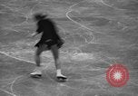 Image of English figure skater, Hazel Franklin, performs at Rockefeller ice rin Manhattan New York City USA, 1939, second 55 stock footage video 65675046714