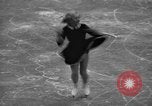 Image of English figure skater, Hazel Franklin, performs at Rockefeller ice rin Manhattan New York City USA, 1939, second 58 stock footage video 65675046714