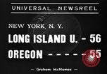 Image of College basketball game New York United States USA, 1939, second 1 stock footage video 65675046716