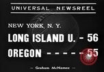 Image of College basketball game New York United States USA, 1939, second 3 stock footage video 65675046716