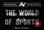 Image of Goodall Round-Robin Tournament Flushing Long Island New York USA, 1940, second 5 stock footage video 65675046719