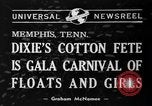 Image of Dixie's Cotton Fete Memphis Tennessee USA, 1940, second 6 stock footage video 65675046720