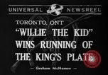 Image of Willie the Kid Toronto Ontario Canada, 1940, second 1 stock footage video 65675046721