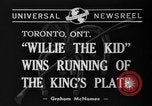 Image of Willie the Kid Toronto Ontario Canada, 1940, second 5 stock footage video 65675046721