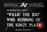 Image of Willie the Kid Toronto Ontario Canada, 1940, second 7 stock footage video 65675046721