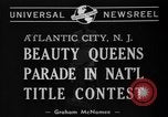 Image of Miss America Atlantic City New Jersey USA, 1940, second 3 stock footage video 65675046722