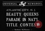 Image of Miss America Atlantic City New Jersey USA, 1940, second 5 stock footage video 65675046722