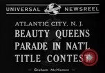 Image of Miss America Atlantic City New Jersey USA, 1940, second 7 stock footage video 65675046722
