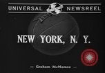 Image of National Invitation Basketball Tournament New York United States USA, 1940, second 7 stock footage video 65675046734