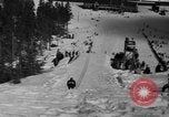 Standbild Waghalsige Sportstunts Anfang der 1940er Jahre United States USA, 1941, aus Sekunde 12 historischem Filmmaterial Videoclip 65675046747