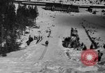 Standbild Waghalsige Sportstunts Anfang der 1940er Jahre United States USA, 1941, aus Sekunde 13 historischem Filmmaterial Videoclip 65675046747