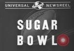 Standbild Sugar Bowl New Orleans Louisiana USA, 1941, aus Sekunde 3 historischem Filmmaterial Videoclip 65675046751