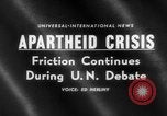Standbild Apartheid Krise Südafrika, 1960, aus Sekunde 5 historischem Filmmaterial Videoclip 65675046752