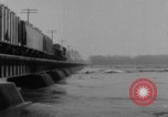 Standbild Flut im Mittelwesten der USA 1960 United States USA, 1960, aus Sekunde 29 historischem Filmmaterial Videoclip 65675046754