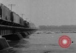 Standbild Flut im Mittelwesten der USA 1960 United States USA, 1960, aus Sekunde 30 historischem Filmmaterial Videoclip 65675046754