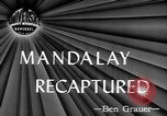Immagine di Recuperando Mandalay Mandalay Birmania, 1945, secondo 4 filmato di repertorio 65675046764