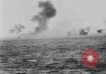Image of USS Newcomb and Leutze attacked by Kamikaze Pacific Ocean, 1945, second 21 stock footage video 65675046768
