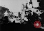 Image of USS Newcomb and Leutze attacked by Kamikaze Pacific Ocean, 1945, second 28 stock footage video 65675046768