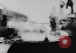 Image of USS Newcomb and Leutze attacked by Kamikaze Pacific Ocean, 1945, second 30 stock footage video 65675046768