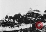 Image of USS Newcomb and Leutze attacked by Kamikaze Pacific Ocean, 1945, second 62 stock footage video 65675046768