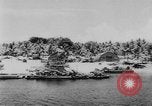 Standbild US Navy schwimmende Trockendock im Pazifischen Ozean Pacific Theater, 1945, aus Sekunde 22 historischem Filmmaterial Videoclip 65675046769