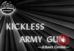 Standbild kickless Gewehre Fort Benning Georgia USA, 1944, aus Sekunde 3 historischem Filmmaterial Videoclip 65675046770