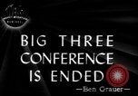 Image of Potsdam Conference Germany, 1945, second 1 stock footage video 65675046775