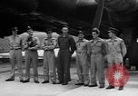 Image of German JU-290 and US P-80 airplanes demonstrated Dayton Ohio USA, 1945, second 28 stock footage video 65675046777