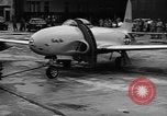 Image of German JU-290 and US P-80 airplanes demonstrated Dayton Ohio USA, 1945, second 52 stock footage video 65675046777