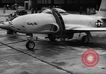 Image of German JU-290 and US P-80 airplanes demonstrated Dayton Ohio USA, 1945, second 54 stock footage video 65675046777