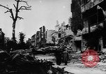 Image of damaged buildings Berlin Germany, 1945, second 11 stock footage video 65675046779