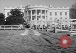 Image of Executive Mansion Washington DC USA, 1950, second 5 stock footage video 65675046781