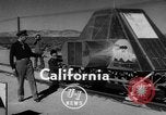 Image of Rocket propelled sled California United States USA, 1950, second 1 stock footage video 65675046782