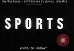 Image of ski jumping Salisbury Connecticut USA, 1950, second 3 stock footage video 65675046783